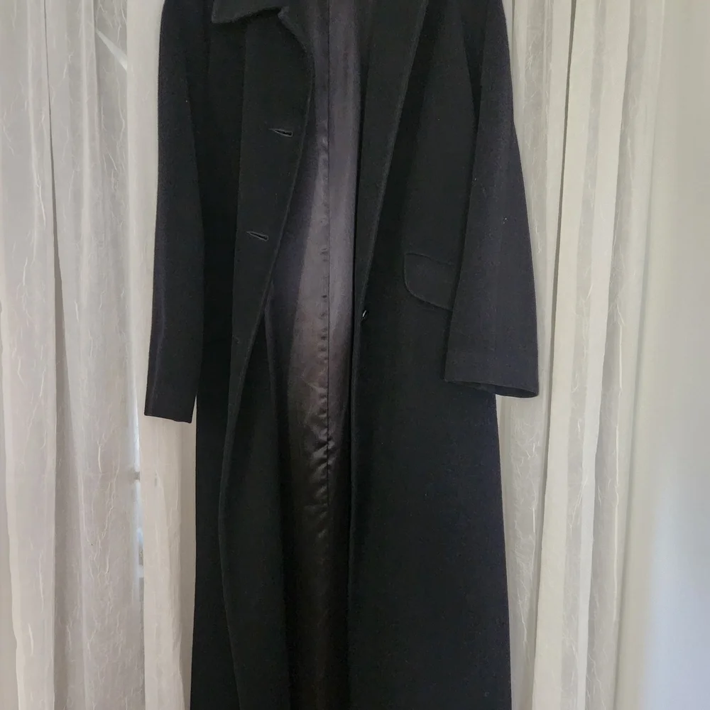 Talbots Black Long Sleeve Dress - Picture 4 of 9